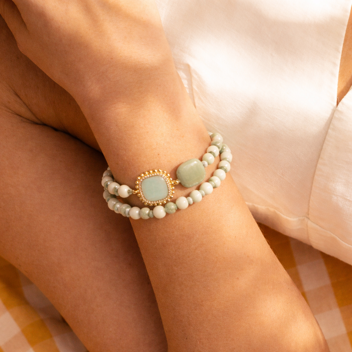 Bloom Collection - Easy Murano Glass Bracelet hover image