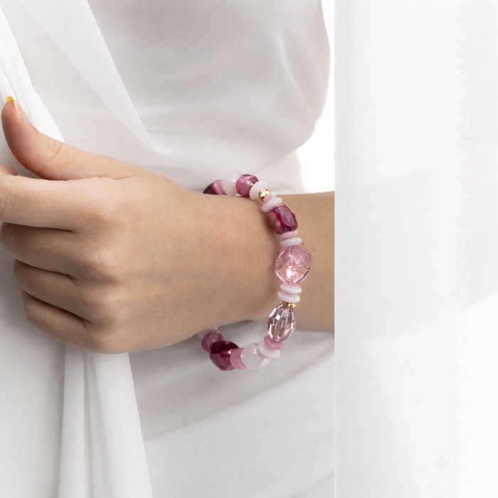 Evoque Collection - Murano Glass Top Bracelet hover image