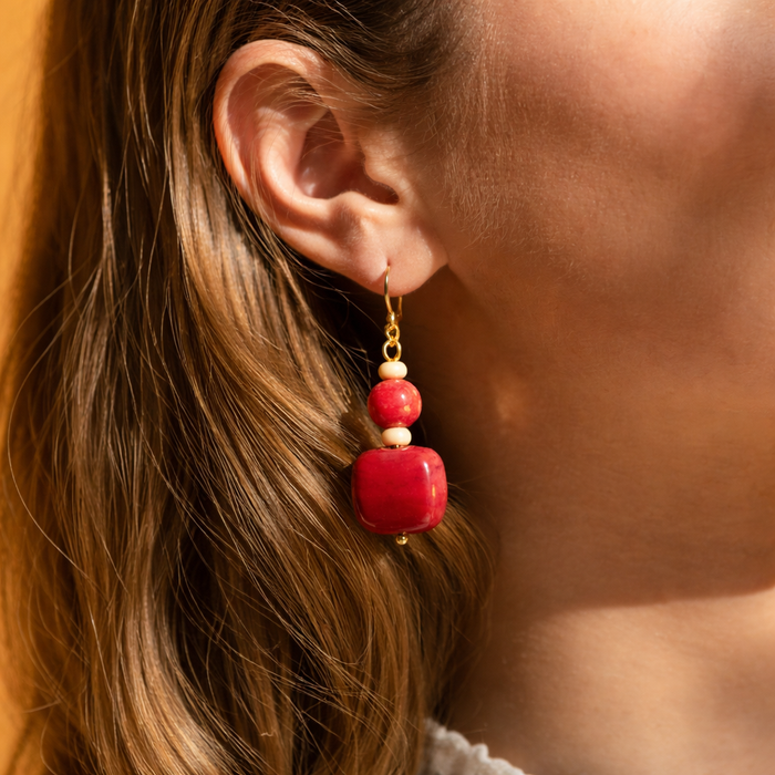 Bloom Collection - Easy Murano Glass Earrings hover image