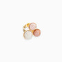 Audrey Ring, Murano glass with 18KT Gold Finish over Brass, Made in Italy – Audrey Collection