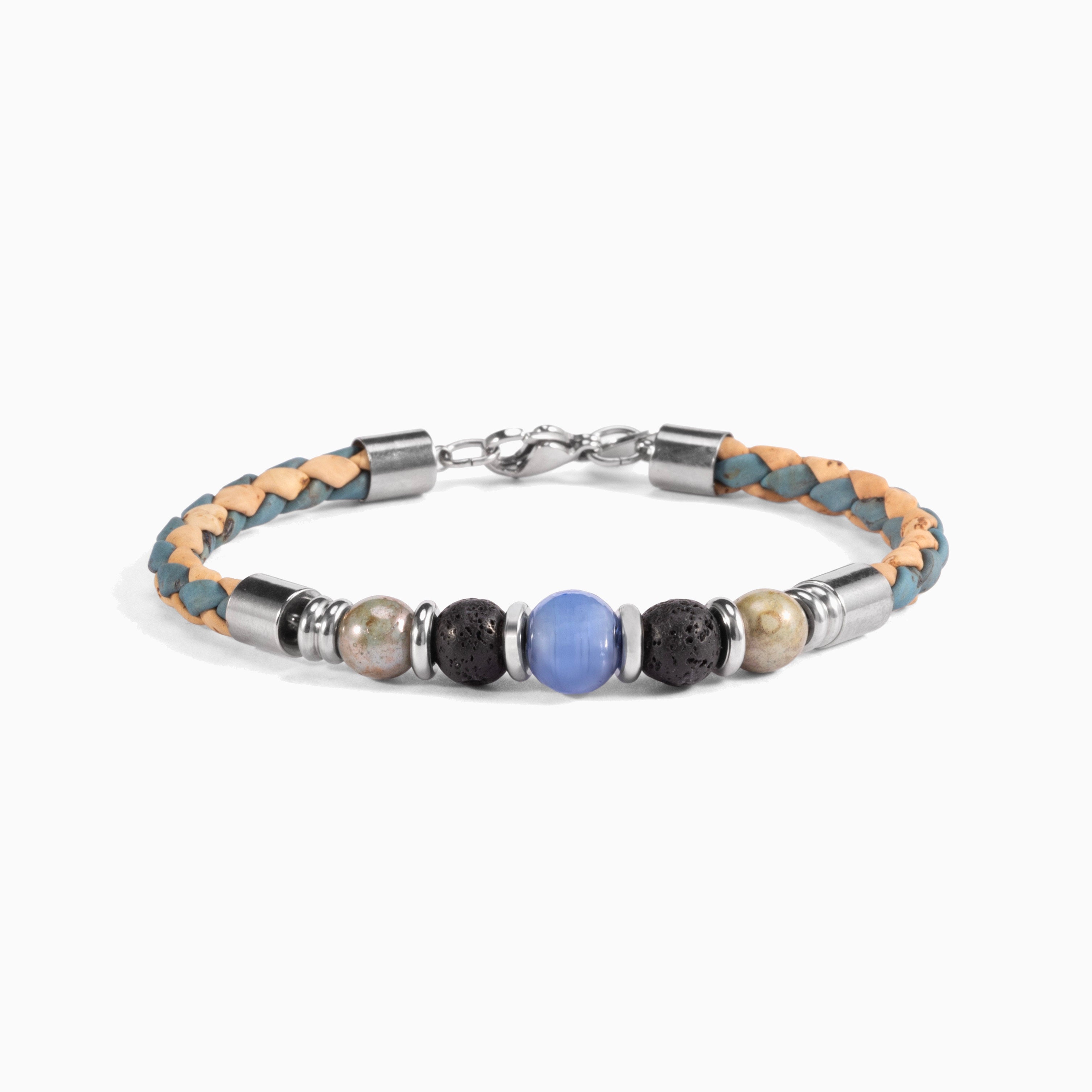Gamay Collection - Ceramic & Hematite Men’s Bracelet