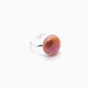 Drop Ring, Murano glass with Rhodium Finish over Brass, Made in Italy – Drop Collection
