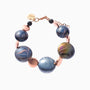Atena Bracelet, Murano glass with 18KT Gold Finish over Stainless Steel, Made in Italy – Atena Collection
