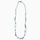 Zefiro Opera Necklace, Murano glass with 18KT Gold Finish over Brass and Stainless Steel clasp, Made in Italy – Zefiro Collection