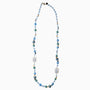 Zefiro Opera Necklace, Murano glass with 18KT Gold Finish over Brass and Stainless Steel clasp, Made in Italy – Zefiro Collection
