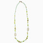Zefiro Opera Necklace, Murano glass with 18KT Gold Finish over Brass and Stainless Steel clasp, Made in Italy – Zefiro Collection