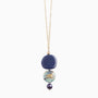 Gaia Pendant Necklace, Murano glass with 18KT Gold Finish over Stainless Steel, Made in Italy – Gaia Collection
