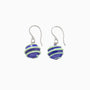Elettra Earrings, Murano glass with Rhodium Finish over Stainless Steel, Made in Italy – Elettra Collection