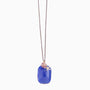 Alyssa Pendant Necklace, Murano glass with Gold Finish over Brass,  Tone on Tone chain, Stainless Steel clasp. Made in Italy – Alyssa Collection