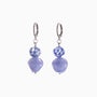 Soraya Earrings, Murano glass with 18KT Gold Finish over Brass , Made in Italy – Soraya Collection