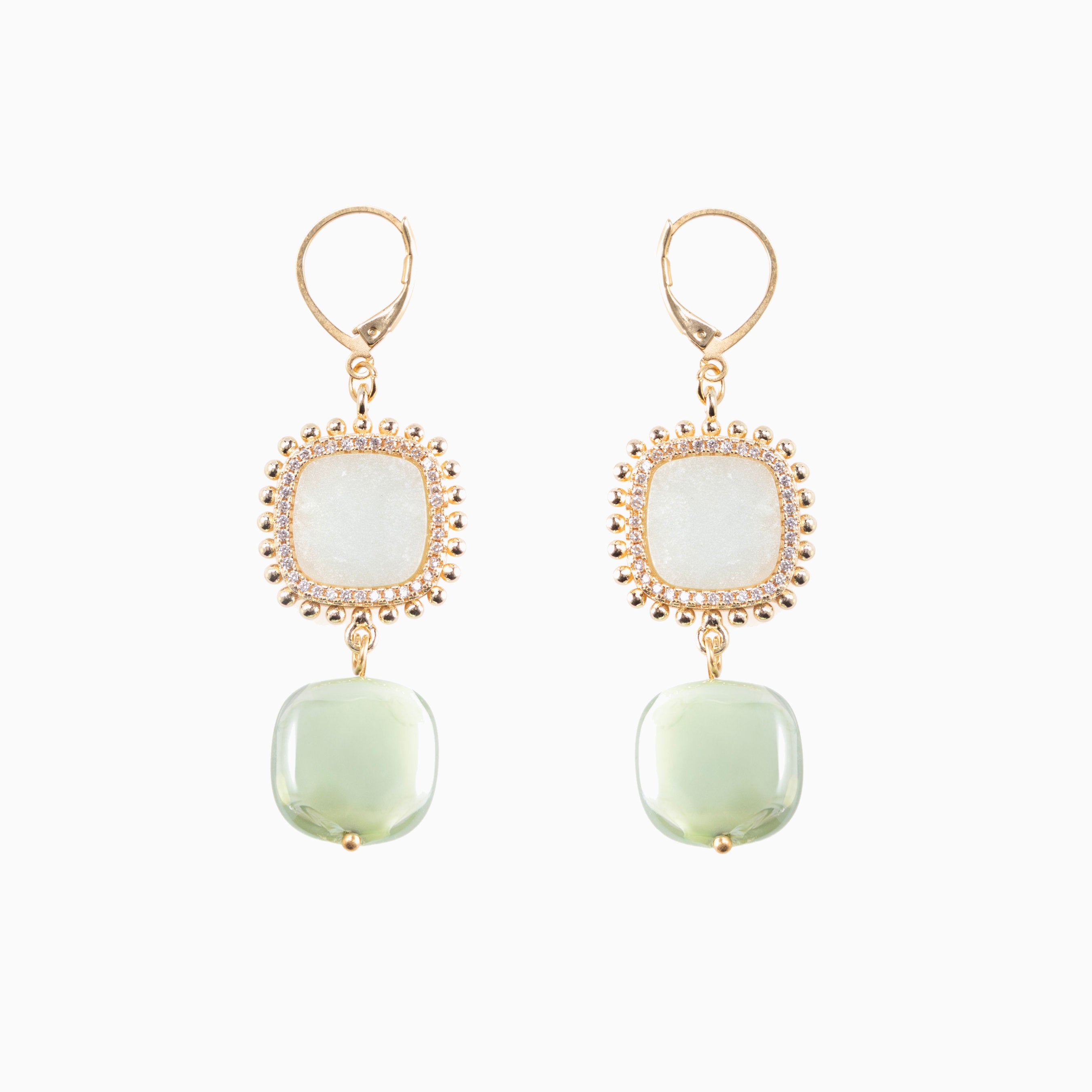 Bloom Statement Drop Earrings | Murano Glass, Made in Italy