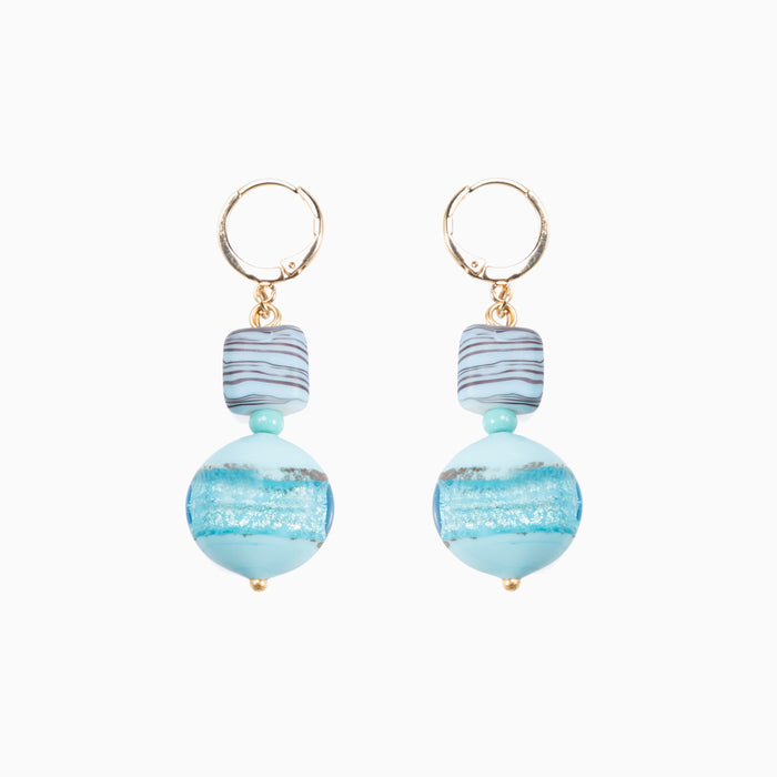 Blush Collection - Murano Glass Drop Earrings