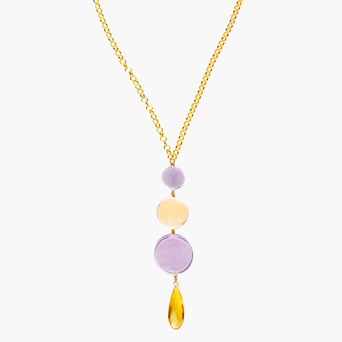 Edge Pendant Necklace