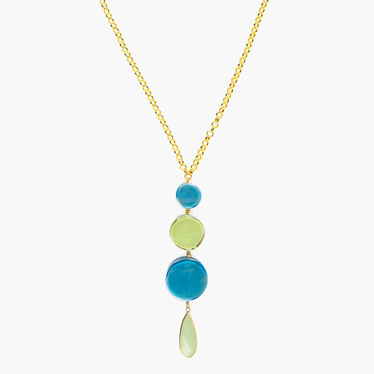 Edge Pendant Necklace