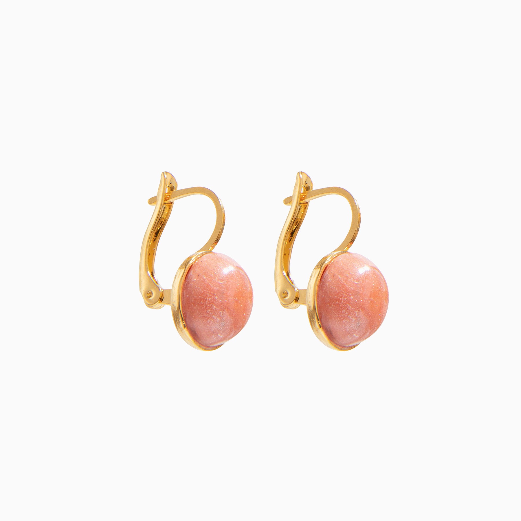 Seaside Serenity Earrings, Murano glass with 18KT Gold Finish over Brass, Made in Italy – Seaside Serenity Collection
