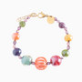 Gea Bracelet, Murano glass with 18KT Gold Finish over Stainless Steel, Made in Italy – Gea Collection
