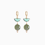 Ocean Odyssey Earrings, Murano glass with 18KT Gold Finish over Brass, Made in Italy – Ocean Odyssey Collection