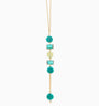 Sunset Mirage Pendant Necklace, Murano glass with 18KT Gold Finish over Brass and Stainless Steel clasp, Made in Italy – Sunset Mirage Collection