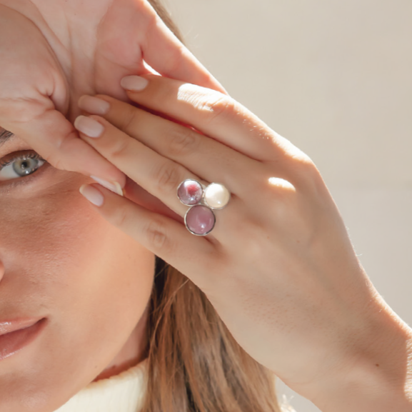 Audrey Collection -  Adjustable Ring hover image