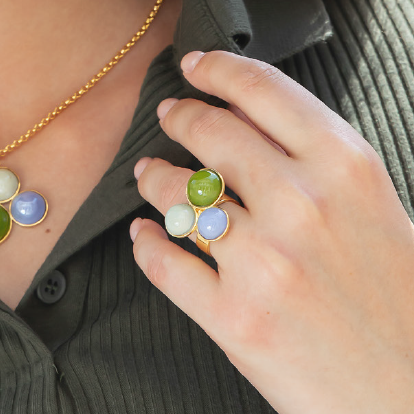 Audrey Collection -  Adjustable Ring hover image