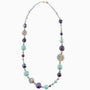 Gaia Opera Necklace, Murano glass with 18KT Gold Finish over Stainless Steel, Made in Italy – Gaia Collection
