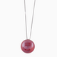 Murano glass pendant necklace, 925 Sterling Silver – Majime Collection, Made in Italy
