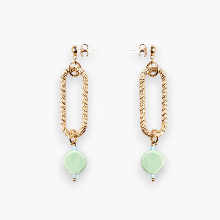 Breeze Link Drop Earrings