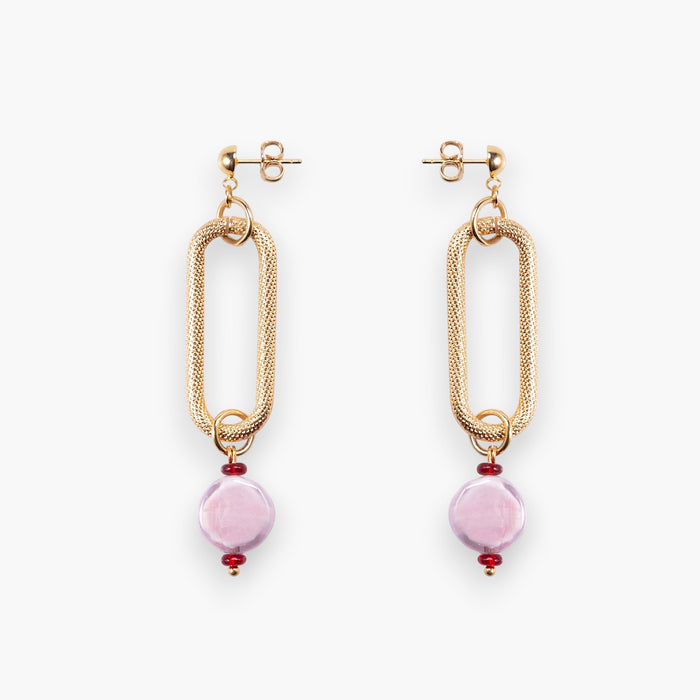 Breeze Link Drop Earrings